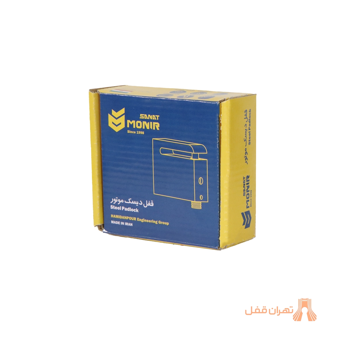 جعبه قفل دیسک موتور منیر صنعت